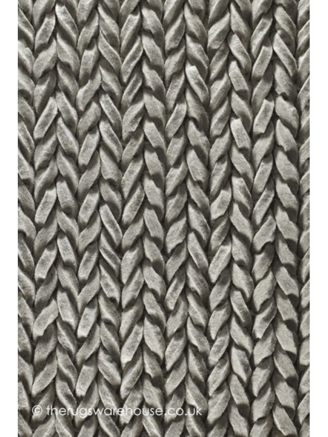 Urbane Silver Grey Rug - 3