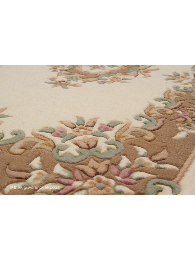 Royal Ivory Beige Rug - 4