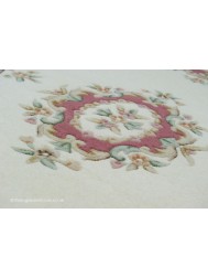 Royal Ivory Rose Rug - Thumbnail - 5