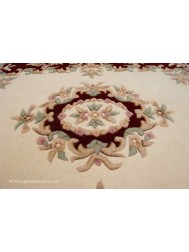 Royal Ivory Red Rug - Thumbnail - 5