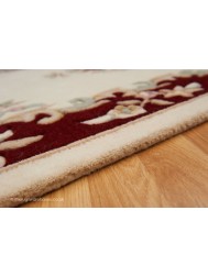 Royal Ivory Red Rug - Thumbnail - 3