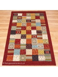 Quilt Dark Mix Rug - Thumbnail - 3