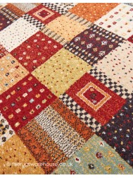 Quilt Dark Mix Rug - Thumbnail - 6