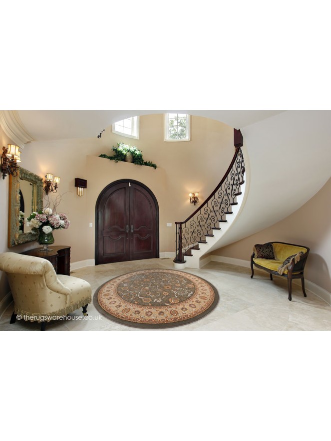 Arbela Circle Rug - 2