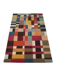 Domino Red Rug - Thumbnail - 6