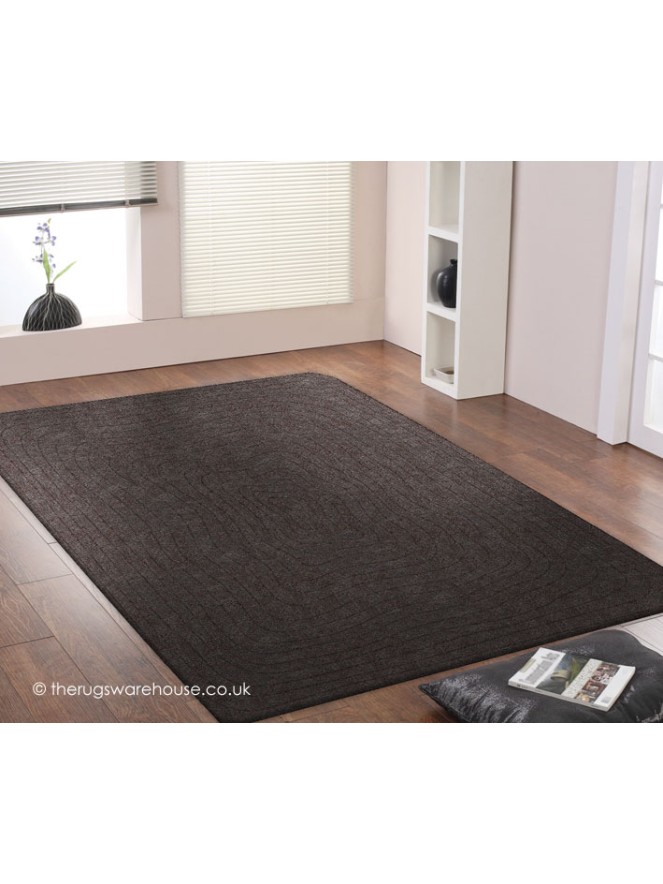 Eden Dark Grey Rug - 2