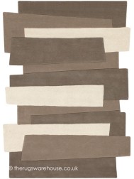 Beige Steps Rug - Thumbnail - 6