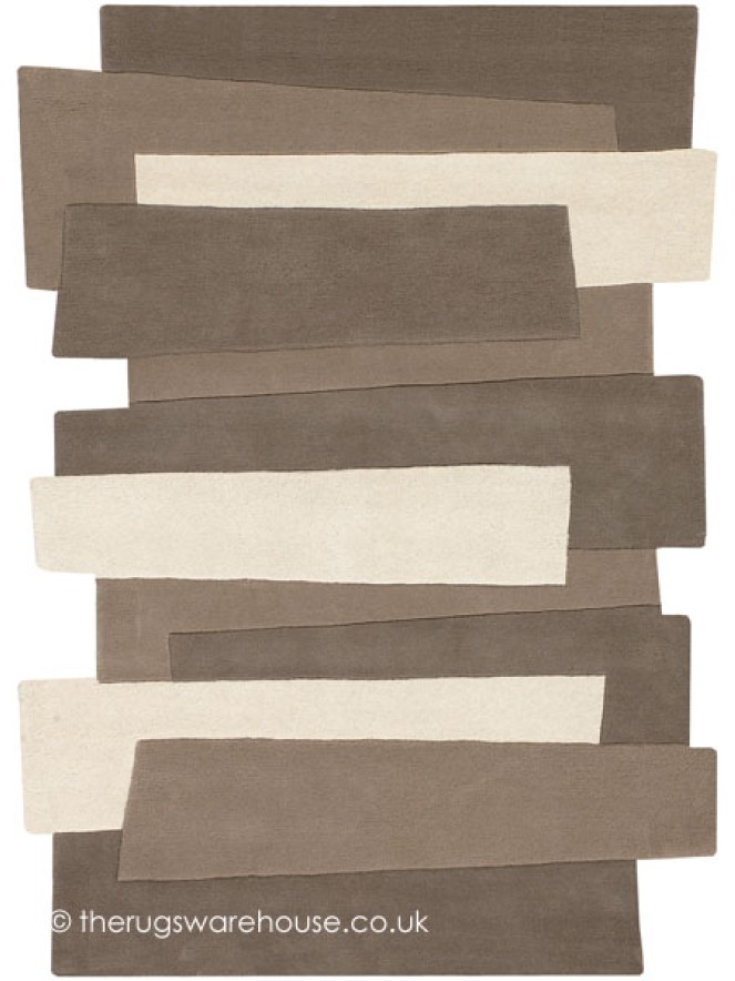 Pebble Steps Beige Rug - 6