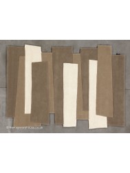 Beige Steps Rug - Thumbnail - 5