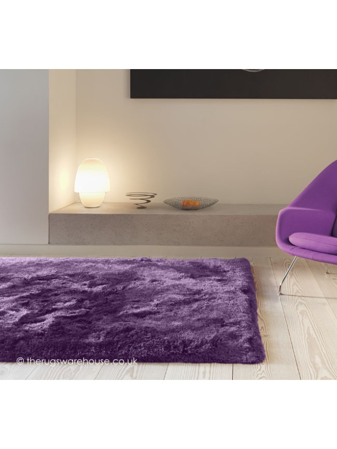 Plush Purple Rug - 2