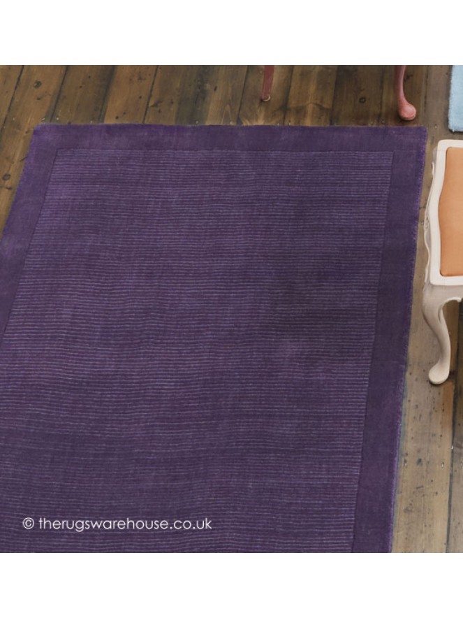 York Purple Rug - 2