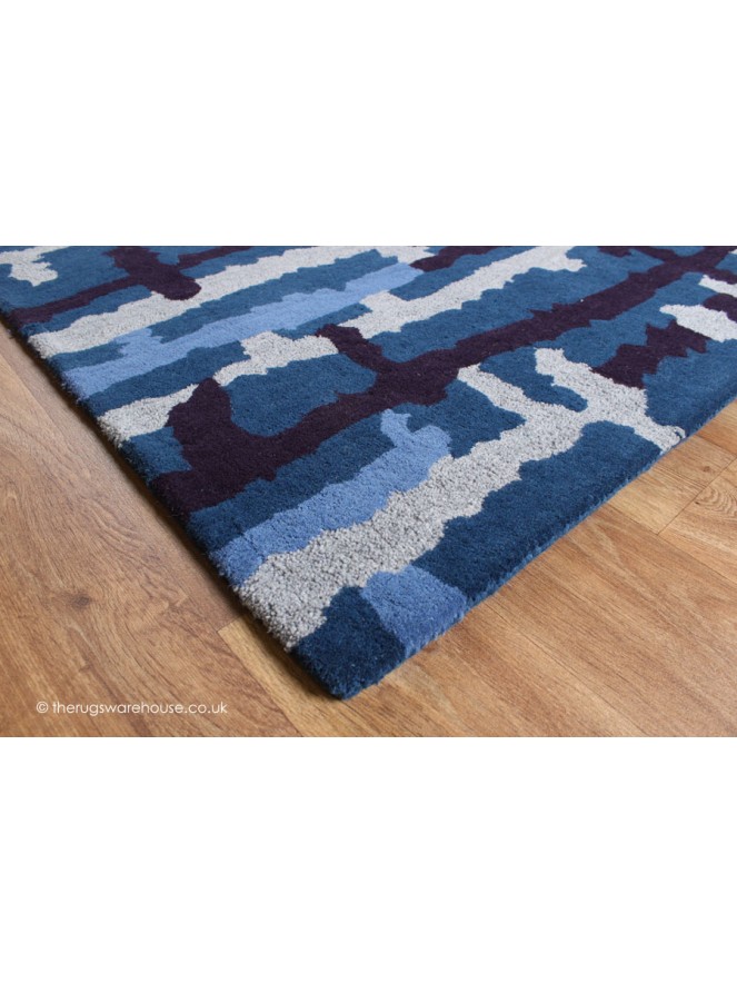 Ripley Blue Rug - 3