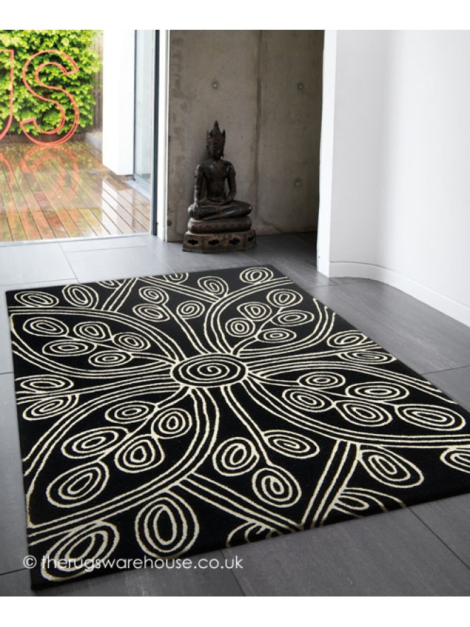 Kaya Black Rug - 2