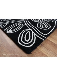 Kaya Black Rug - Thumbnail - 3