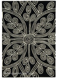 Kaya Black Rug - Thumbnail - 4