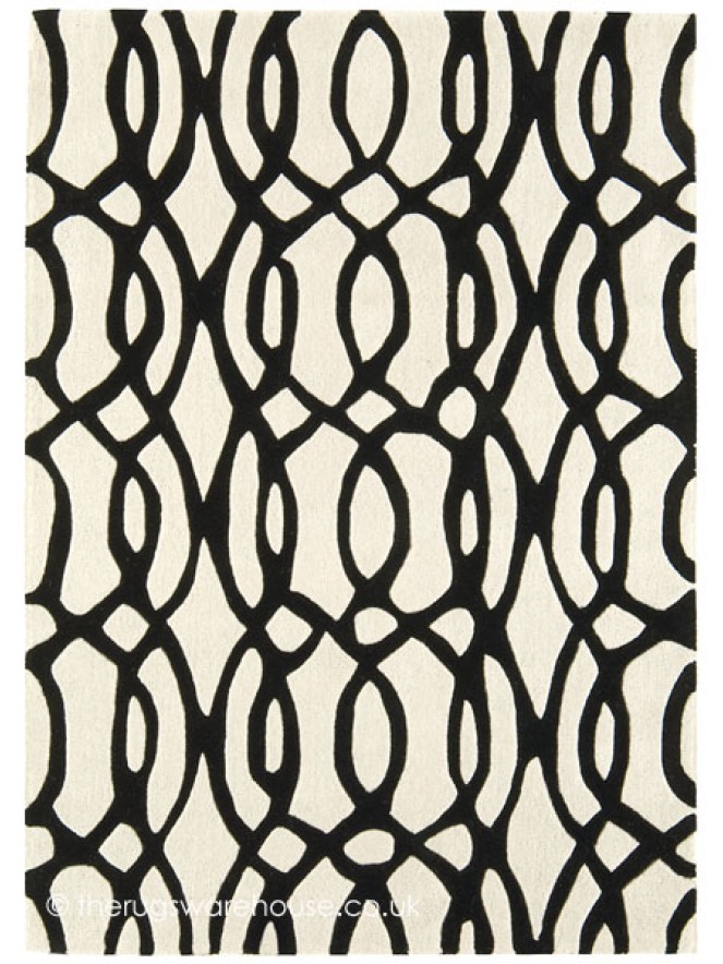 Wire Cream Rug - 7