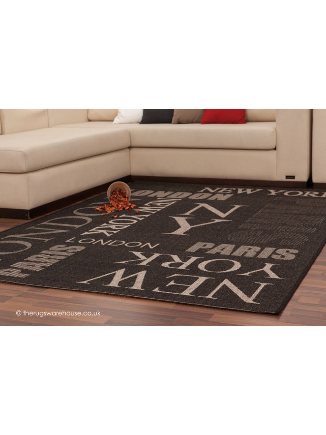 City Graphite Rug - 2