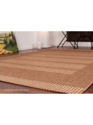 Finca Stripes Brown Rug - Thumbnail - 6