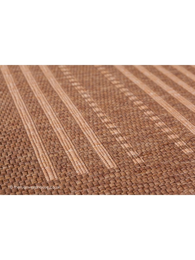 Finca Stripes Brown Rug - 4