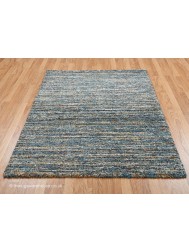 Dunya Blue Rug - Thumbnail - 2