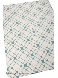 Linear Turquoise Rug - Thumbnail - 5