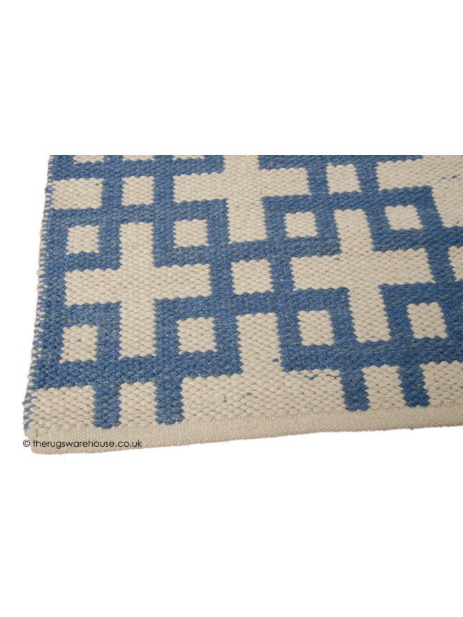 Indigo Maze Rug - 3