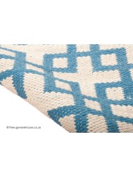 Indigo Maze Rug - Thumbnail - 4