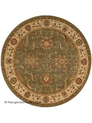 Patina Green Circle Rug - Thumbnail - 4