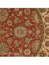 Tigris Rust Circle Rug - Thumbnail - 3