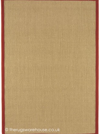 Sisal Linen Red