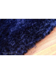 Plush Blue Circle Rug - Thumbnail - 3