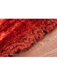 Plush Rust Circle Rug - Thumbnail - 3