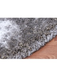 Plush Silver Circle Rug - Thumbnail - 3