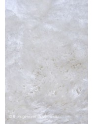 Plush White Circle Rug - Thumbnail - 6