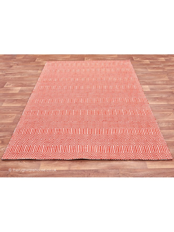 Sloan Orange Rug - 3