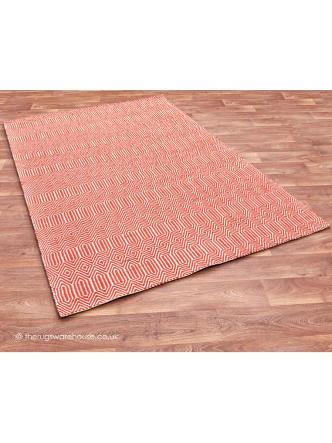 Sloan Orange Rug - 8