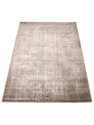 Patch Stripes Beige Rug - Thumbnail - 6