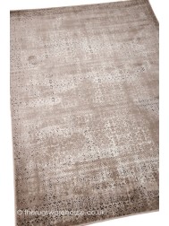 Patch Stripes Beige Rug - Thumbnail - 5