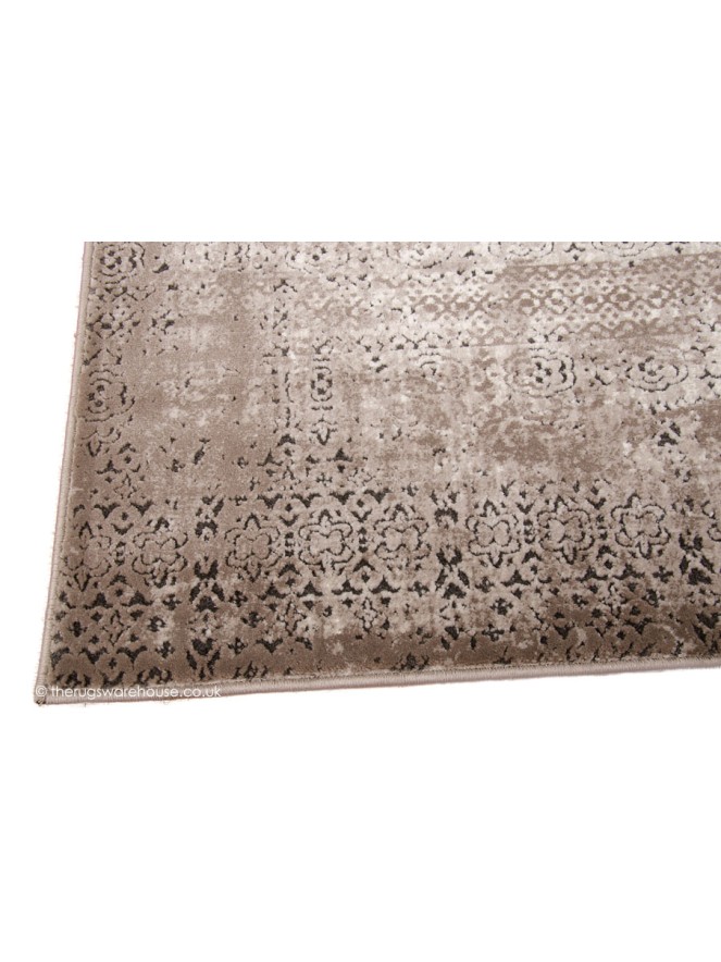 Patch Stripes Beige Rug - 3