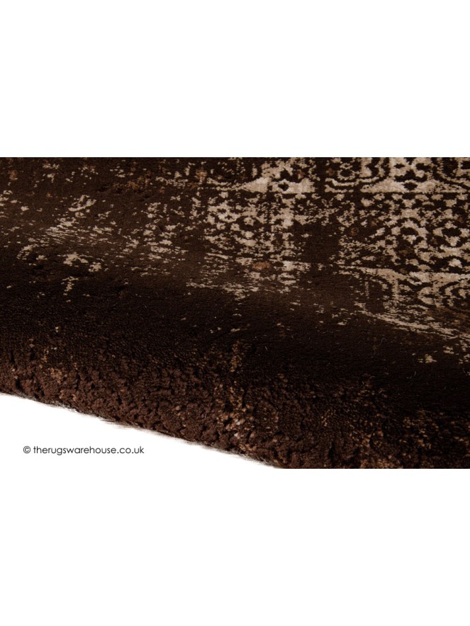 Patch Stripes Brown Rug - 4
