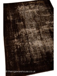 Patch Stripes Brown Rug - Thumbnail - 5