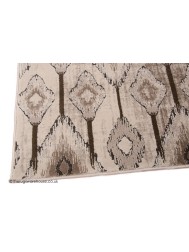 Rhombus Beige Rug - Thumbnail - 3