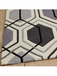 Aimo Grey Rug - Thumbnail - 3