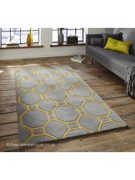 Brampton Yellow Rug - Thumbnail - 2