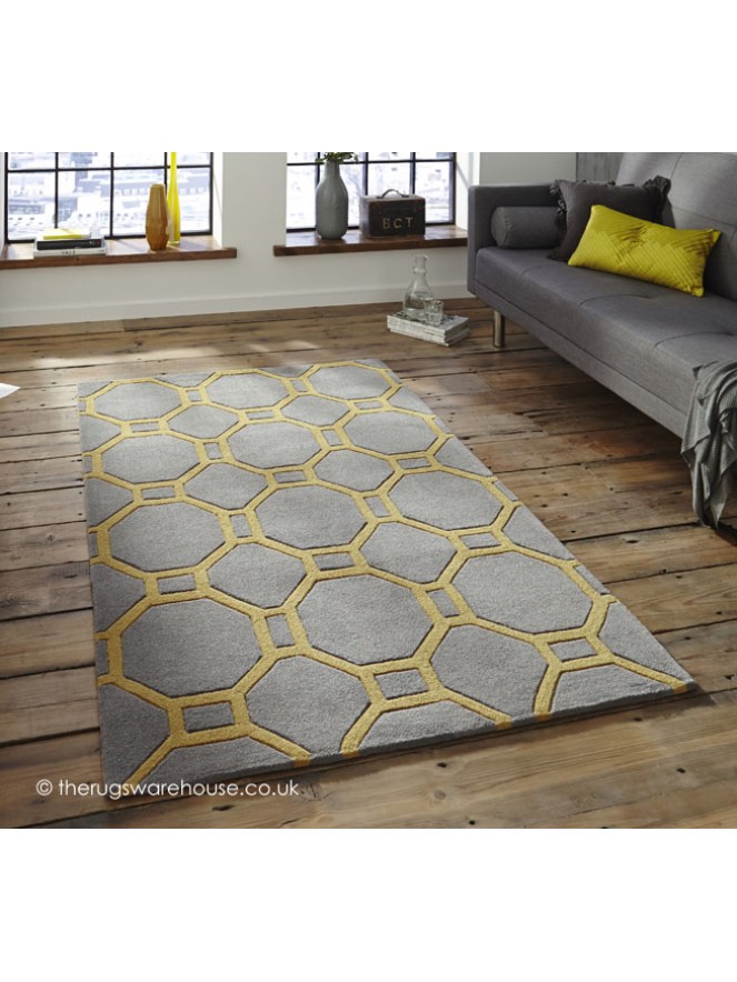 Brampton Yellow Rug - 2