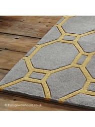 Brampton Yellow Rug - Thumbnail - 4