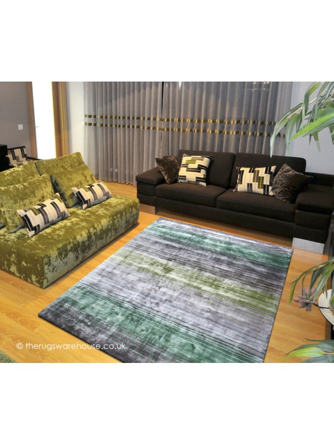 Holborn Green Rug - 2