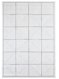 Patio Check Ivory Rug - Thumbnail - 4