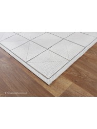 Patio Check Ivory Rug - Thumbnail - 3