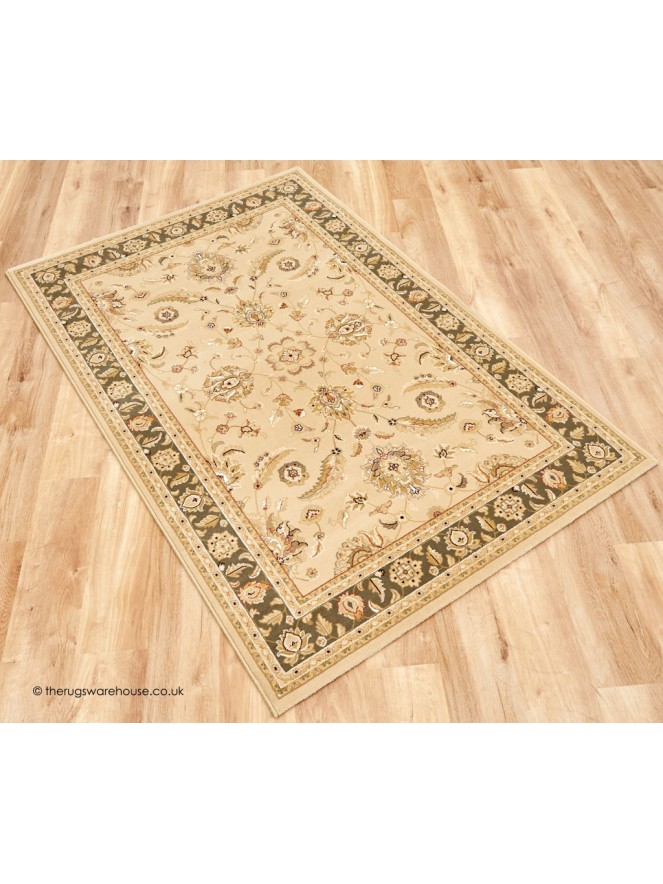 Lusaka Beige Green Rug - 2